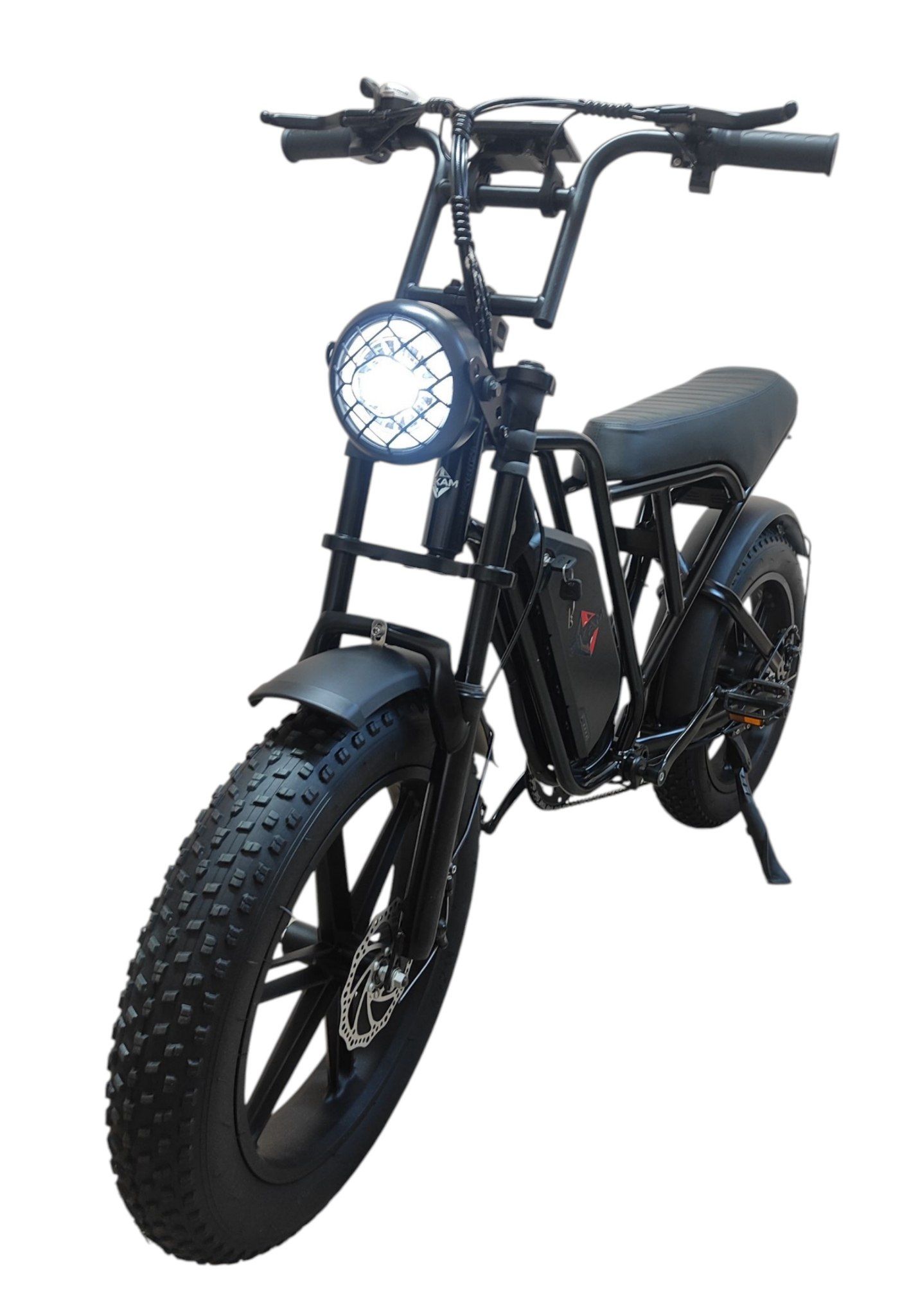 Електровелосипед фет байк E-Kam  20" 1000W 19Ah PAS Чорний 