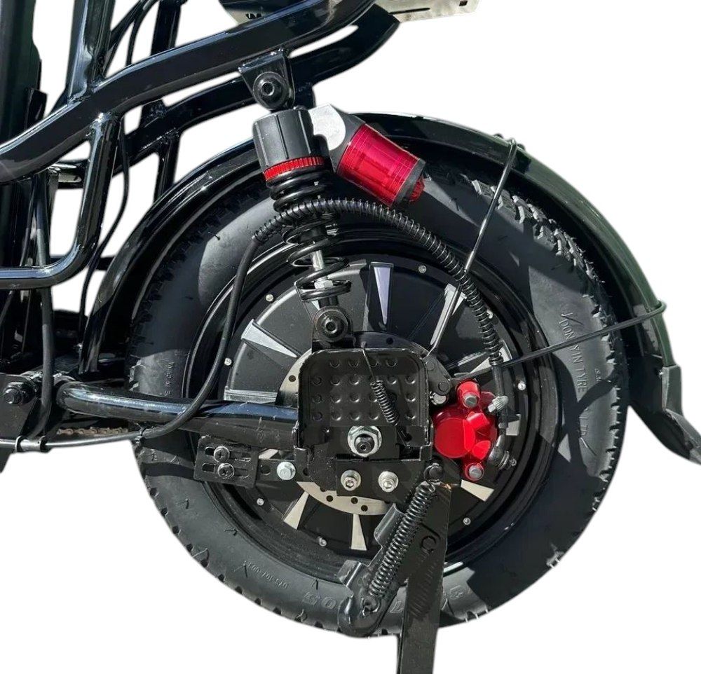 ЕЛЕКТРОВЕЛОСИПЕД E-KAM MONSTER 2000W 60V 30AH PAS ЧОРНИЙ  
