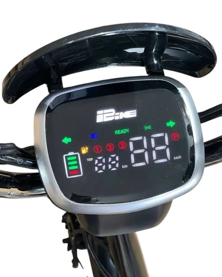 ЕЛЕКТРОВЕЛОСИПЕД E-KAM MONSTER 2000W 60V 30AH PAS ЧОРНИЙ  