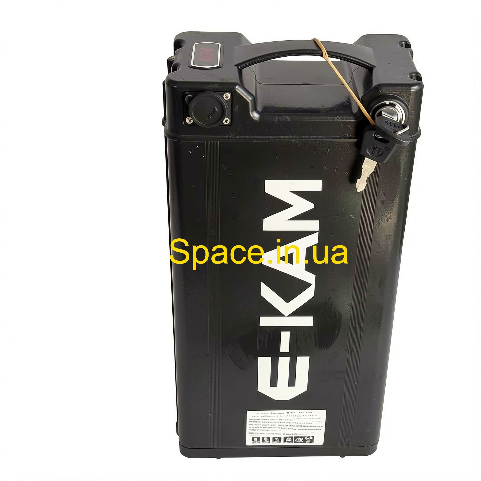 Електровелосипед вантажний E KAM KM-E62 (2000W, 60V 30Ah, 16", до 200 кг, до 85 км)