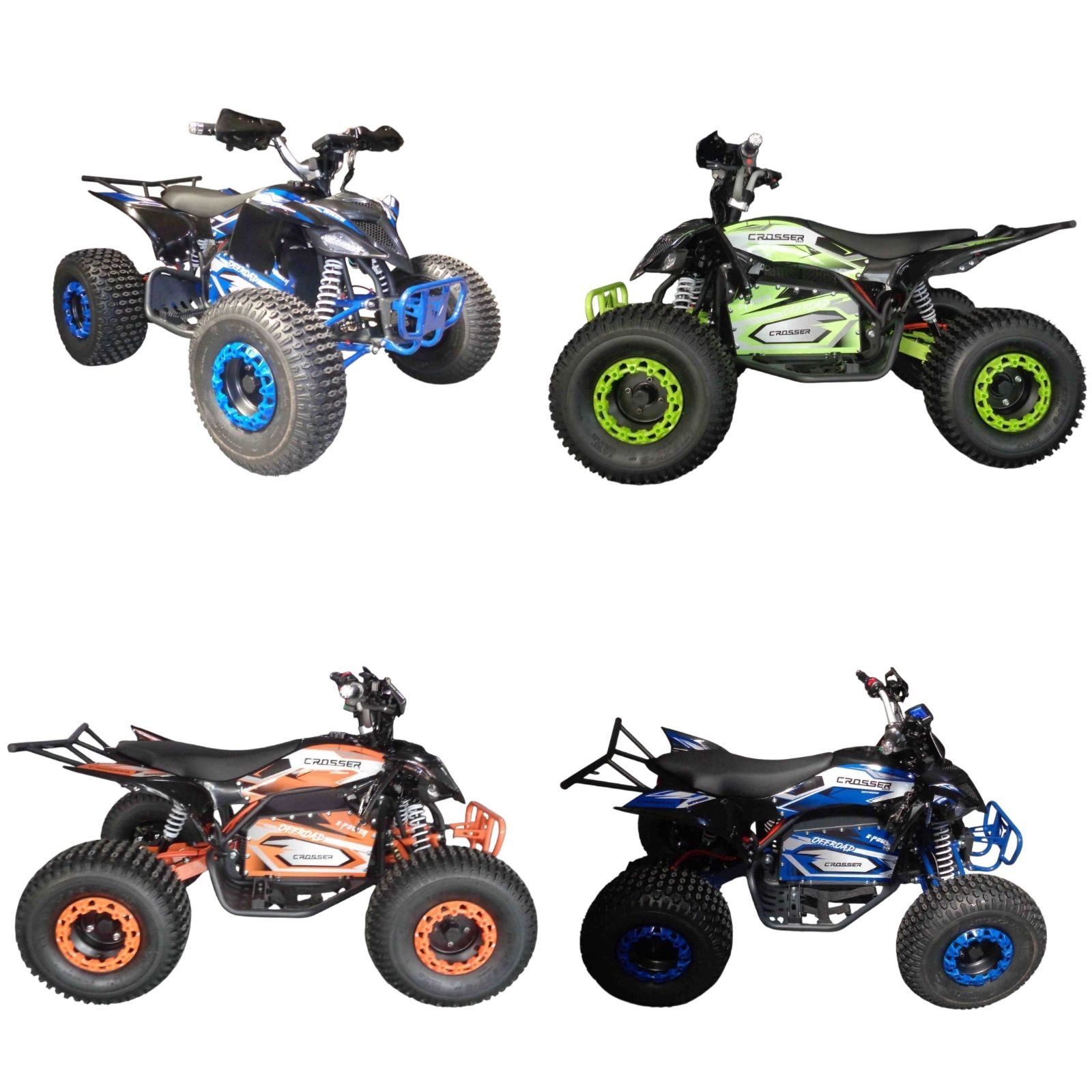 Електроквадроцикл підлітковий CROSSER RACE 1500W 60V (Електроквадроцикл для підлітків CROSSER RACE 1500W 60V (Помаранчевий) | Карданний вал + MP3) | Карданний вал + MP3