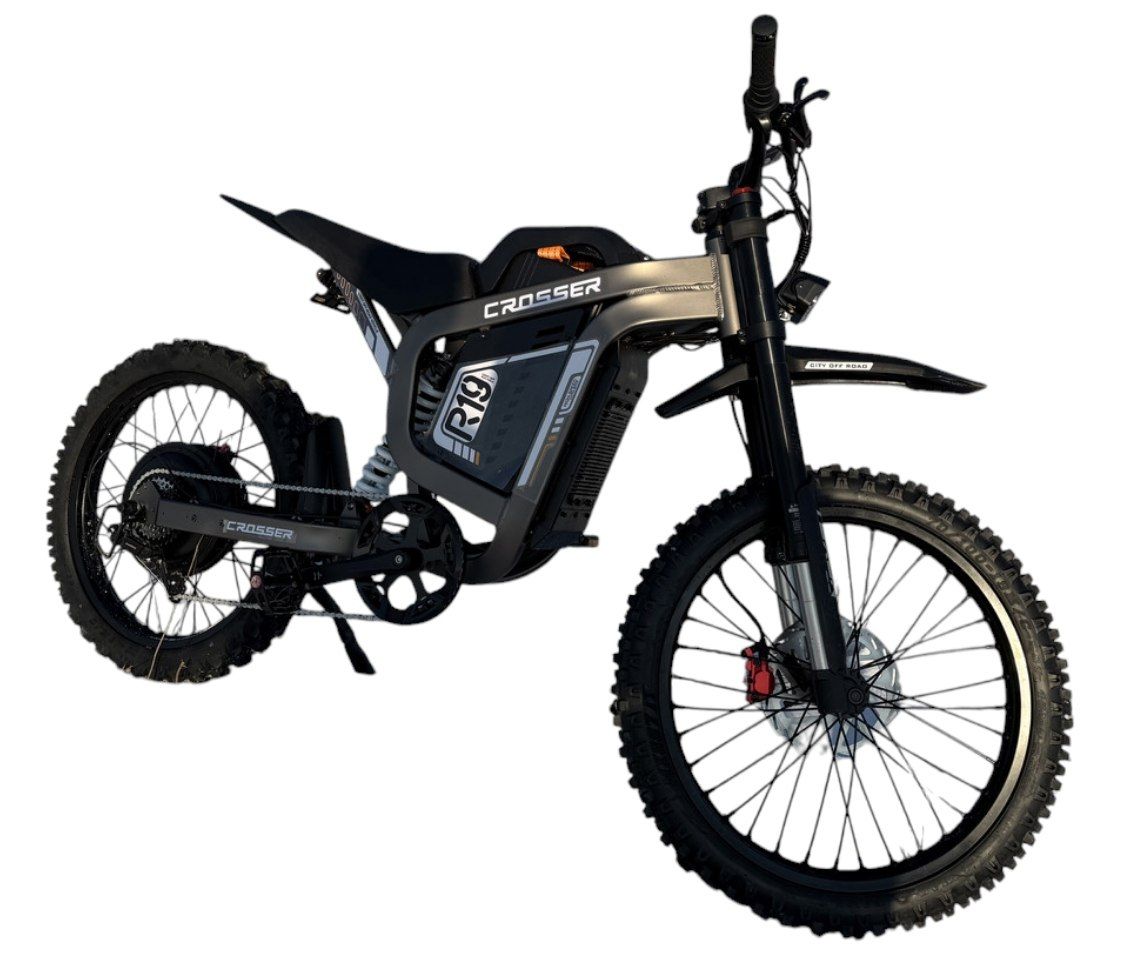 Електровелосипед Ендуро Crosser R19 (3000W 72V 40Ah) – Потужність та Свобода Без Меж