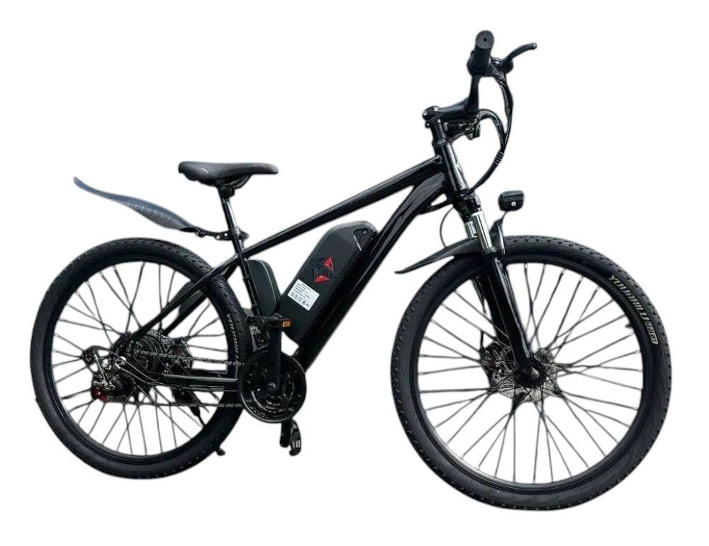 Електровелосипед КМ-Е11 чорний 1000w 48v 18ah