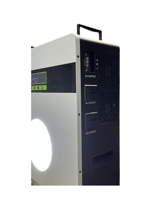 Настінна зарядна станція GDSUPER GD-3500W (LiFePO4, 2560Wh / 3500W) – Сонячний генератор / ДБЖ для будинку