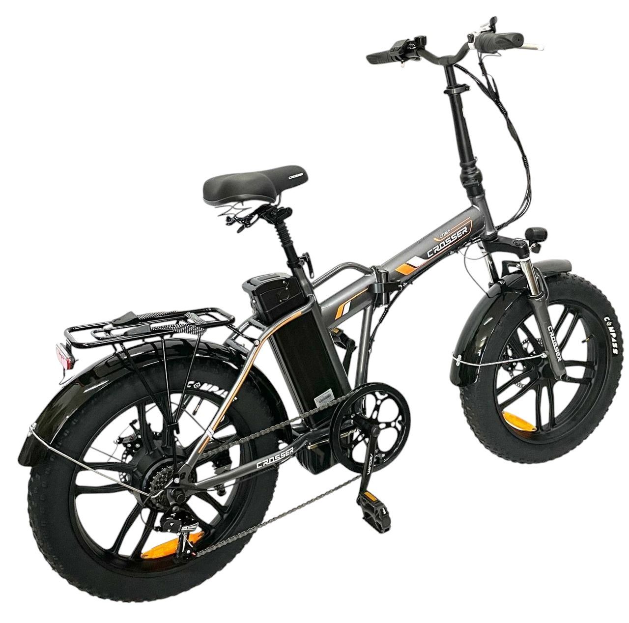 Електровелосипед Фетбайк Складаний Crosser COMP 20" (36V 350W 13AH)