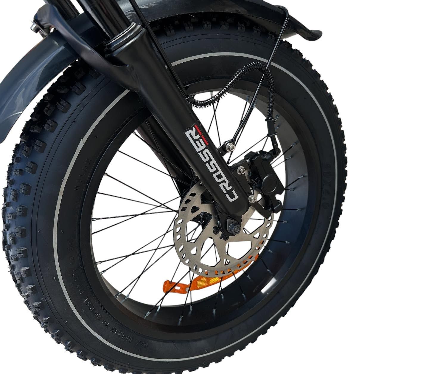 Електровелосипед Crosser 777 (500W 48V 15Ah) — Потужний Фетбайк-Скремблер (Super73 Style)