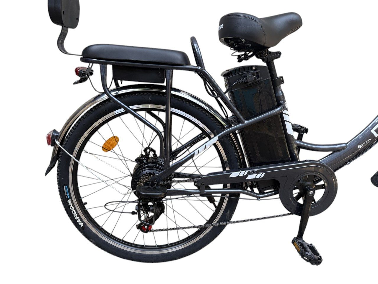 Електровелосипед Crosser E-LIT 26" 500W 48V 20Ah (Модель 2026) | Потужний міський електровелосипед з кошиком