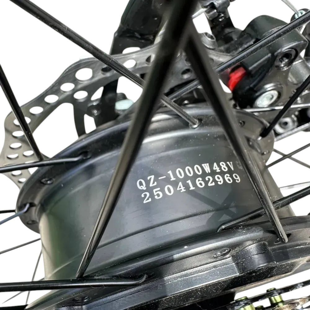 Електровелосипед КМ-Е11 чорний 1000w 48v 18ah