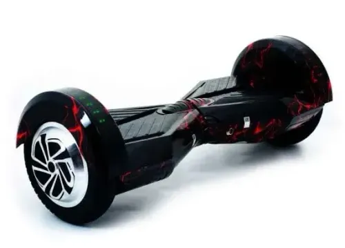 Гіроборд Smart Balancе Wheel 8 Блискавка червона