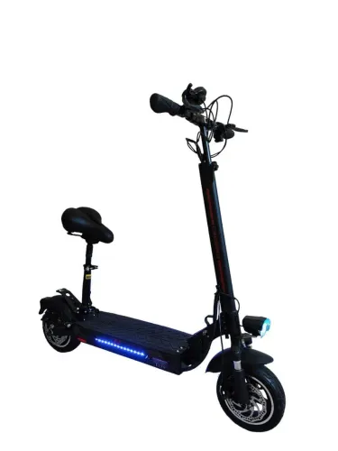 Електросамокат Crosser T4 PRO Pneumatic Black з сидінням