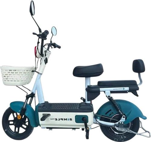 Електроскутер IDemo Junior E-Motion Simple PRO (500W, 48V 15Ah LiFePO4, NFC, Круїз-контроль) Синій