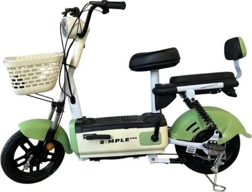 Електроскутер IDemo Junior E-Motion Simple PRO (500W, 48V 15Ah LiFePO4, NFC, Круїз-контроль) Зелений