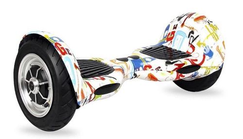 Гіроборд Smart Balancе Wheel 10 Графіті Білий