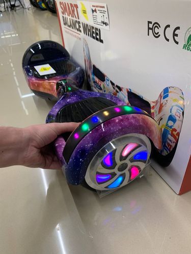 Гіроборд Smart Balancе Wheel 6.5 Галактика з підсвіткою