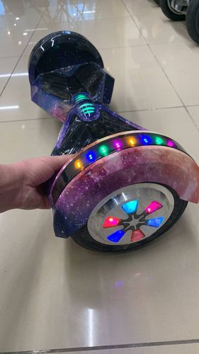 Гіроборд Smart Balancе Wheel 8 Галактика з підсвіткою