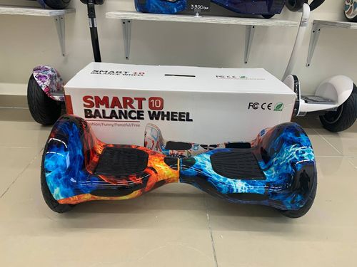 Гіроборд Smart Balancе Wheel 10 Вогонь і Лід з підсвіткою