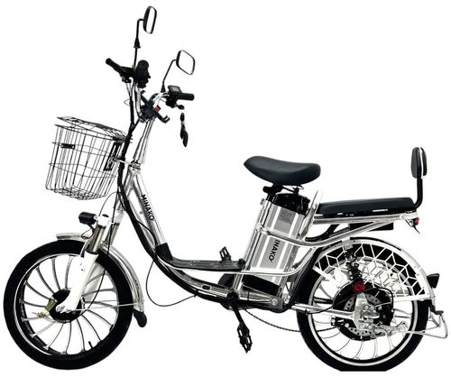 Електровелосипед Minako PRO 60V 19Ah (600w) + PASS-система Сріблястий
