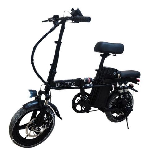 Електровелосипед BOLTTEC 48V 19Ah (800w) складний двомісний + PASS-система Чорний