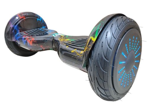 Гіроборд SMART BALANCE Turbo 10.5 Кольорова Блискавка Новинка 2025р