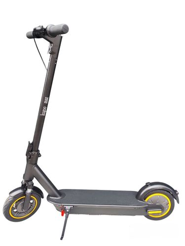 Електросамокат KUGOO G30 Max 600W 15Ah чорний, з переднім амортизатором, з надувними колесами