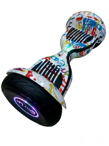 Гіроборд Smart Balancе Wheel Elite Lux 10,5 Графіті Білий