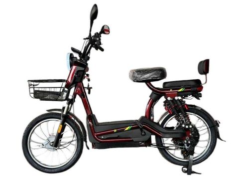 Електричний велосипед Crosser CR3 60V 20Ah (600w) Дискові передні гальма Червоний