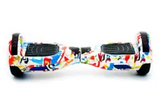Гіроборд Smart Balancе Wheel 6.5 Графіті Білий