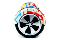 Гіроборд Smart Balancе Wheel 6.5 Графіті Білий