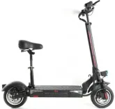 Електросамокат Crosser T4 Pneumatic з сидінням Чорний