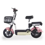 Електроскутер E-SCOOTER 350W Рожевий