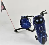 Дрифт-карт Drift-Trike MiniPro 500w Синій Космос