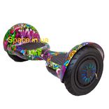 Гіроборд Smart Balance 10 Фіолетовий графіті з підсвіткою