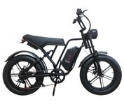 Електровелосипед фет байк E-Kam  20" 1000W 19Ah PAS Чорний 