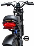 Електровелосипед фетбайк FateBike EliteLux EL49 Dual 2000W 48V 26Ah, повний привід 2WD, NFC, 20", чорний