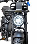Електровелосипед фетбайк FateBike EliteLux EL49 Dual 2000W 48V 26Ah, повний привід 2WD, NFC, 20", чорний
