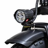 Електровелосипед Elite Lux 1000W 48V 19Ah, складний фетбайк 20×4.0, до 60 км/год, чорний