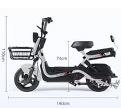 Електричний велосипед Crosser CR1 60V 20Ah (500w) Чорний