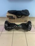 Гіроборд Smart Balancе Wheel 10 Блискавка Біла з підсвіткою