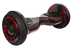 Гіроборд Smart Balancе Wheel 10,5 Блискавка червона