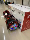 Гіроборд Smart Balancе Wheel 6.5 Полум'я з підсвіткою