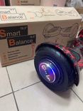 Гіроборд Smart Balancе Wheel 10 Полум'я з підсвіткою