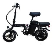 Електровелосипед BOLTTEC 48V 19Ah (800w) складний двомісний + PASS-система Чорний