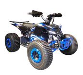 Електроквадроцикл підлітковий CROSSER RACE 1500W 60V (Синій) | Карданний вал + MP3