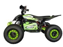 Електроквадроцикл підлітковий CROSSER RACE 1500W 60V (Зелений) | Карданний вал + MP3