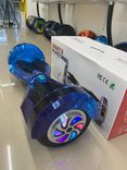 Гіроборд Smart Balancе Wheel 8 Синій космос з підсвіткою