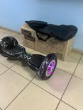 Гіроборд Smart Balancе Wheel 10 Блискавка Біла з підсвіткою
