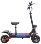 Електросамокат Tesla 4100 повний привід з сидінням та гідравлічними гальмами