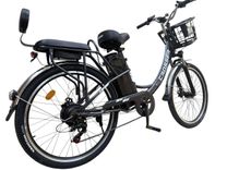 Електровелосипед Crosser E-LIT 26" 500W 48V 20Ah (Модель 2026) | Потужний міський електровелосипед з кошиком