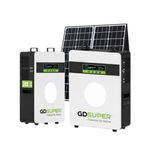 Настінна зарядна станція GDSUPER GD-3500W (LiFePO4, 2560Wh / 3500W) – Сонячний генератор / ДБЖ для будинку
