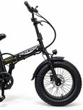 Електровелосипед Elite Lux 1000W 48V 19Ah, складний фетбайк 20×4.0, до 60 км/год, чорний